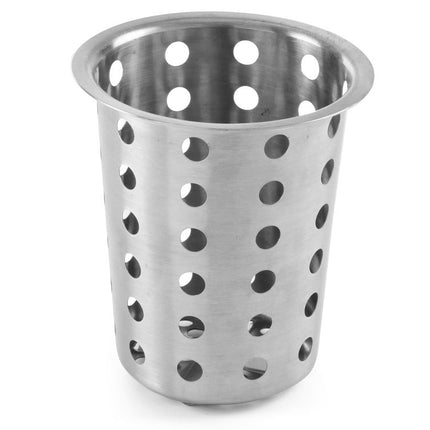 Stainless Steel Cutlery Basket | HENDI | Ø97x(H)137mm