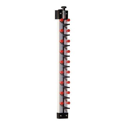 Wall-Mounted Stainless Steel Plate Rack | Plate Mate | 9-Plate Capacity | 13 x 13 x H82 cm 1