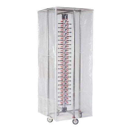 Transparent Polyester Plate Rack Cover | Plate Mate | W70 x D65 x H172 cm 1