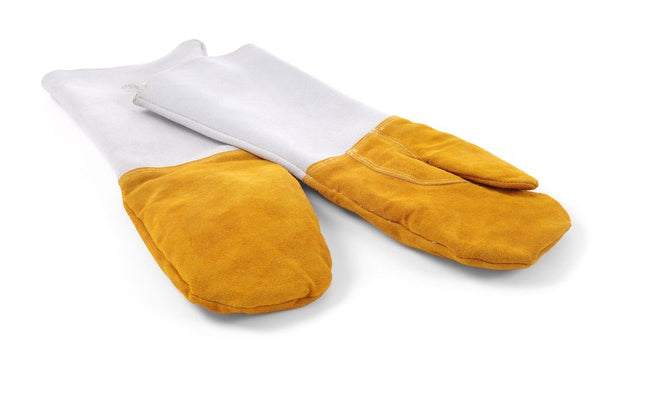 Heat Resistant Leather Barbecue Mitts | HENDI | 460mm Length