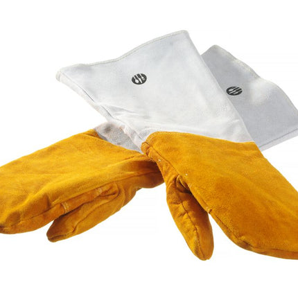 Heat Resistant Leather Barbecue Mitts | HENDI | 460mm Length 3