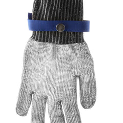 Cut Resistant Gloves | HENDI | Large | Stainless Steel Chain Mail | 330mm Length