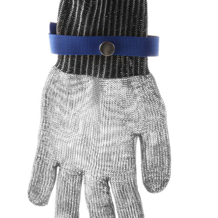 Cut Resistant Gloves | HENDI | Large | Stainless Steel Chain Mail | 330mm Length