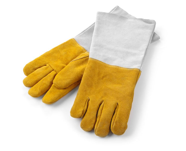Heat Resistant Leather Barbecue Gloves | HENDI | Cow Leather | 460mm Length 2