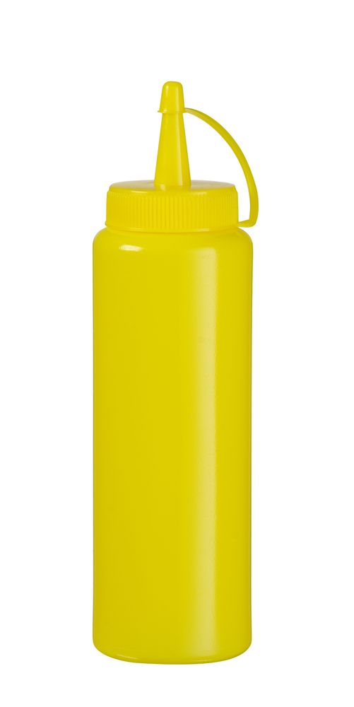 Dispenser Bottle 0.35L Yellow | HENDI