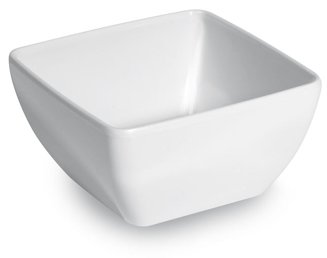 White Square Bowl 190x190x100mm | HENDI
