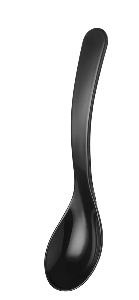 Salad Spoon 0.03L | HENDI | Black | 235x55mm