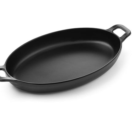 Mini Oval Pan | Little Chef | Fine Dine | Black | 263x140x37mm
