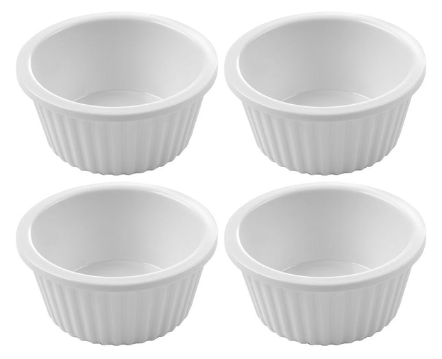 Ramekin 35ml Melamine | HENDI | Ø60x25mm | Ribbed Design