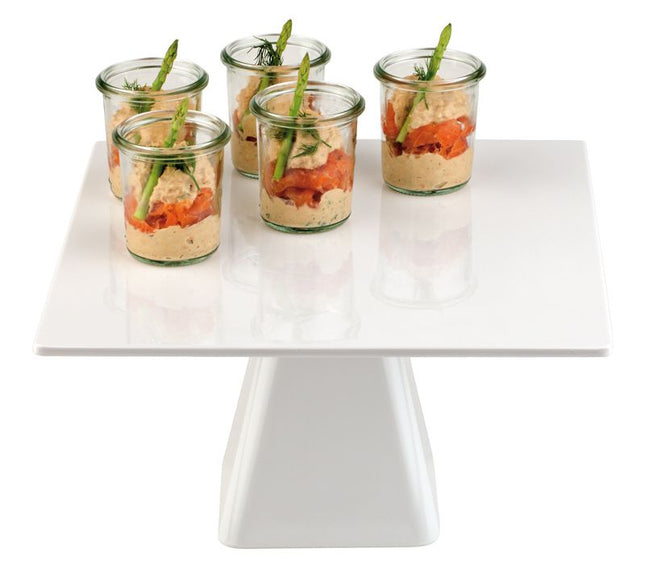 Cake stand square, HENDI, 310x310x(H)160mm