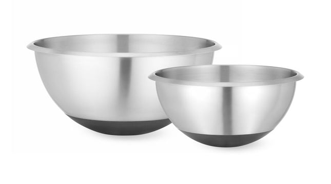 Mixing Bowl with Rubber Base | HENDI | 3L Capacity | Ø265x(H)125mm