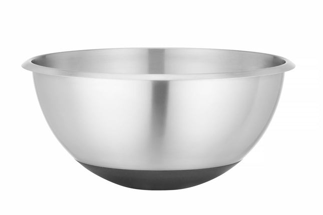 Mixing Bowl with Rubber Base | HENDI | 6L Capacity | Ø330x(H)155mm