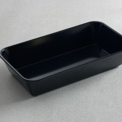 Black Melamine Meat Tray | HENDI | 290x160x60mm