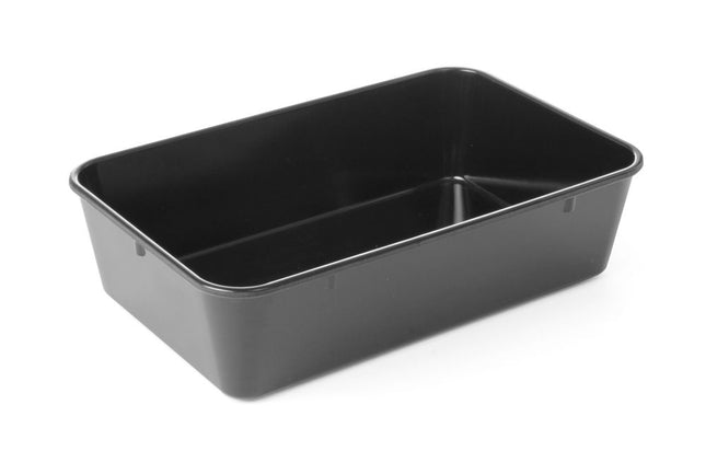 Black Melamine Meat Tray | HENDI | 300x190x80mm