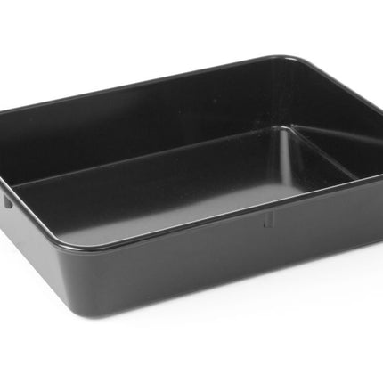Black Melamine Meat Tray | HENDI | 280x210x60mm