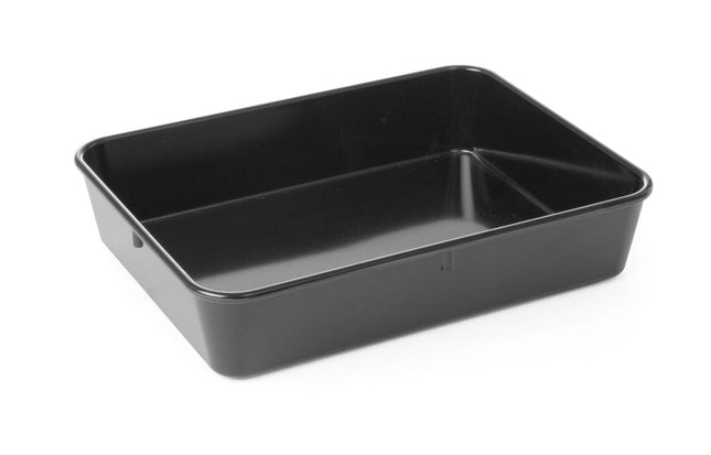 Black Melamine Meat Tray | HENDI | 280x210x60mm