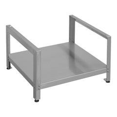 Stainless Steel Open Base Unit with Shelf | Elettrobar | Adjustable Feet | 57.6 x 55.6 x H37.4 cm 1