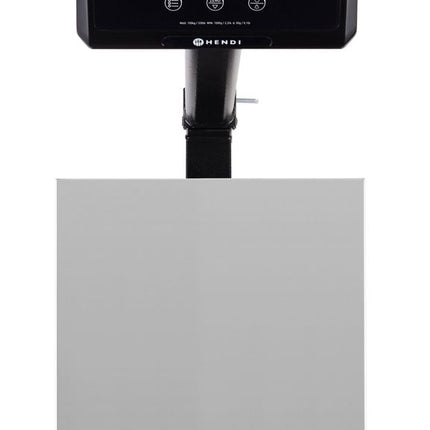 Warehouse scale, foldable, HENDI, Black, 390x661x(H)819mm