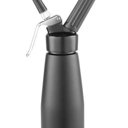 Cream Whipper | HENDI Kitchen Line | 0.5L | Black | Ø80x260mm 4