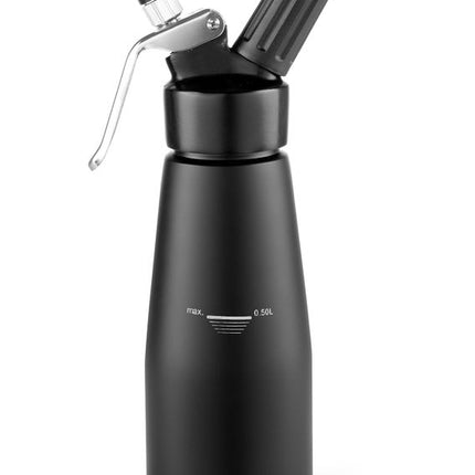 Cream Whipper | HENDI Kitchen Line | 0.5L | Black | Ø80x260mm