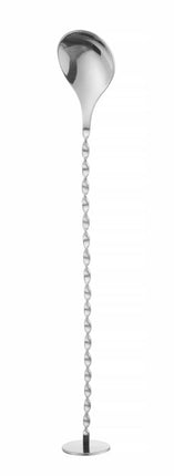 Bar Spoon with Muddler and Twisted Handle | BarUp | 280x35mm