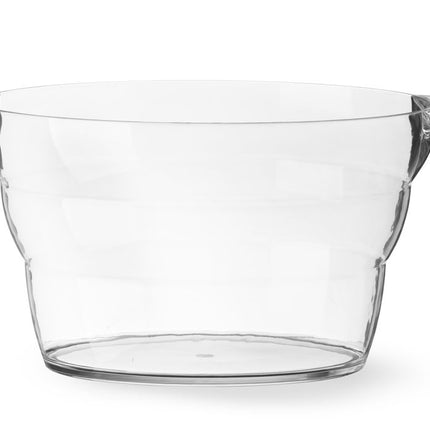 Transparent Oval Party Tub | BarUp | 470x290x230mm