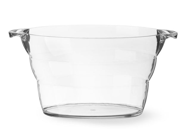 Transparent Oval Party Tub | BarUp | 470x290x230mm