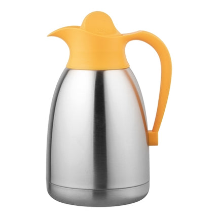 Double-Walled Vacuum Jug with Screw Cap | EMGA | Stainless Steel 18/10 Yellow | 1.5 L 1