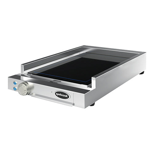 Smooth Ceramic Glass Fry Top | SpidoCook Spidoflat | 2500 W | Work Surface 28 x 44 cm 1