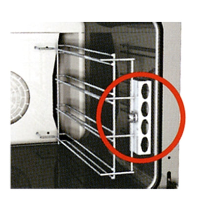 Unox Stainless Steel Guide Rack Set | Set of 2 | For 1/1 GN 1