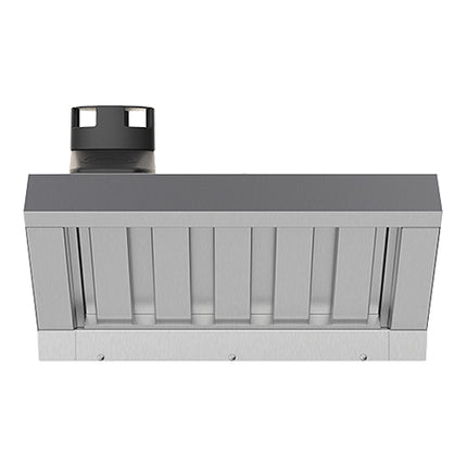 Unox ChefTop Mind Maps Compact Hood with Steam Condenser | GN 1/1 | Stainless Steel Labyrinth Filters | 100 W 1