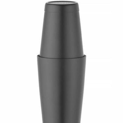 Tin-on-Tin Boston Shaker | BarUp | 0.8L | Black | Ø90mm