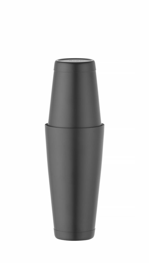 Tin-on-Tin Boston Shaker | BarUp | 0.8L | Black | Ø90mm