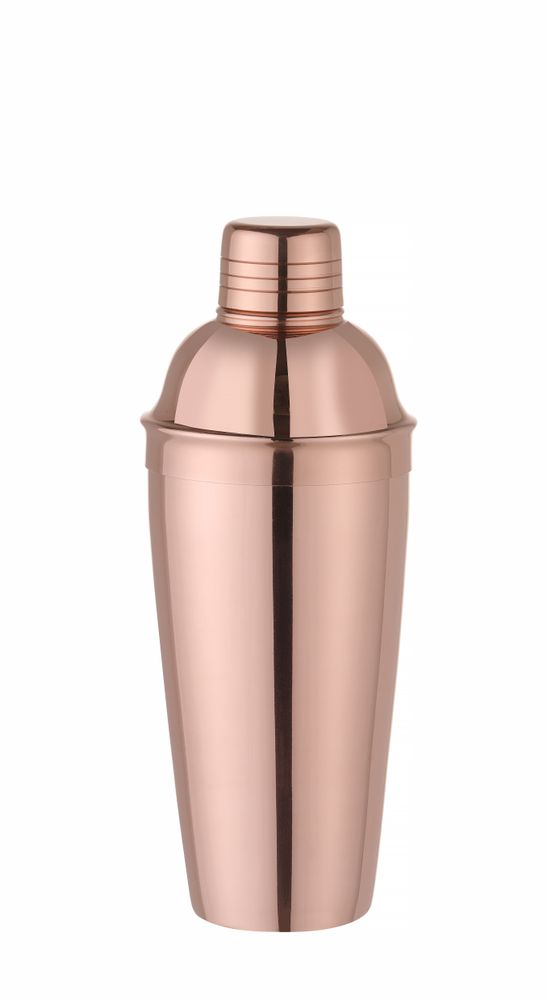 3-Part Cobbler Shaker | Copper | BarUp