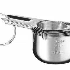 Measuring Cup Set of 7 | Stainless Steel | HENDI
