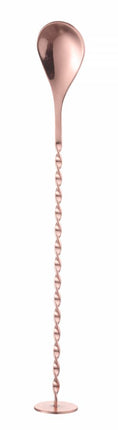 Copper Bar Spoon with Muddler | BarUp | 280x35mm