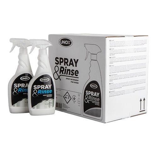 Unox Oven Cleaner/Rinse Spray for Bakerlux Shop.Pro Ovens | Set of 12 | 0.75 L Each 1