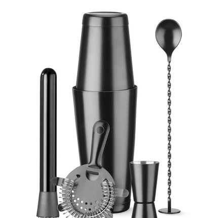 Barkit Bartender Tool Set in Tube | BarUp | Black