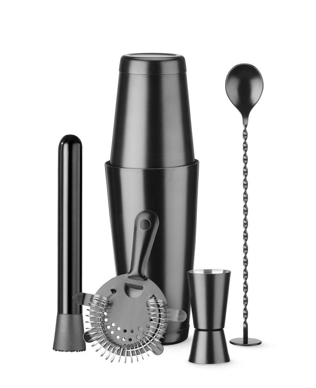Barkit Bartender Tool Set in Tube | BarUp | Black