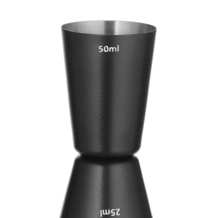 Jigger 25/50 ml | BarUp | Black | Ø45x86mm