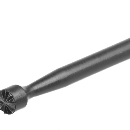Profiled Star-Shaped Muddler | BarUp | Black ABS | ⌀34x207mm 2