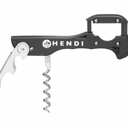Waiter's Corkscrew | BarUp | Stainless Steel & ABS Grip | 3 Functions 3