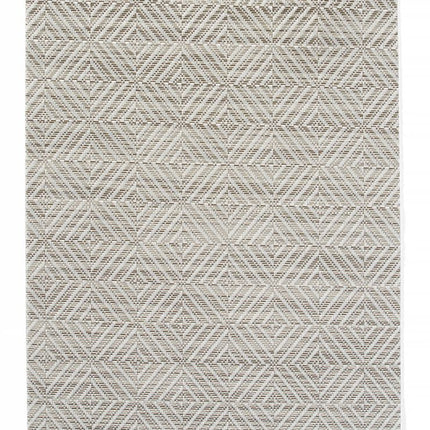 Geometric Pattern Placemat Set | HENDI | Silver | 450x300mm | 6 Pieces