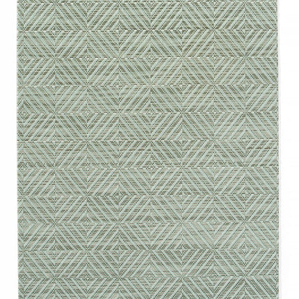 Geometric Pattern Placemat Set | HENDI | Green | 450x300mm | 6 Pieces