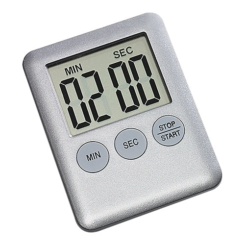 Cooking Timer | EMGA | Magnetic Plastic | Battery Powered | 5.3 x 0.8 x H7 cm 1