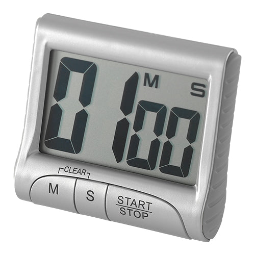 Magnetic Plastic Cooking Timer | EMGA 598312 | Battery Powered | W8 x D2.5 x H7 cm 1