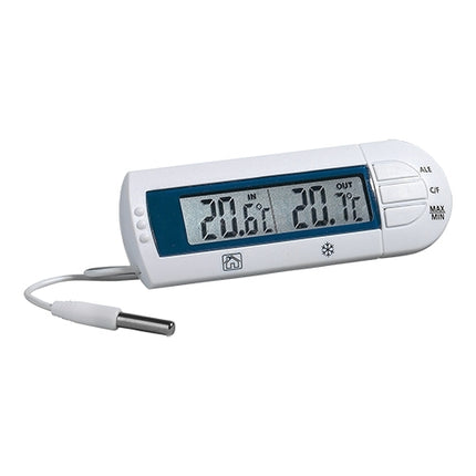Cold Storage Thermometer with Alarm | EMGA 598342 | Magnetic Mount | -50°C to 70°C, 195 cm Sensor Cable 1