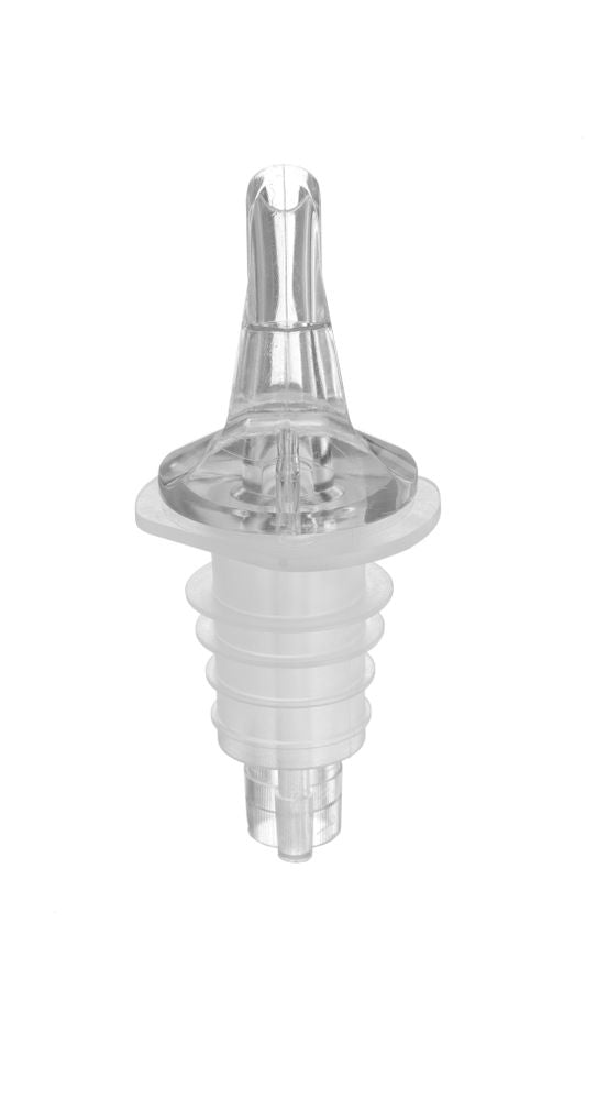 Transparent Free-Flow Pourer | BarUp | EVA Plastic | 4 Pieces