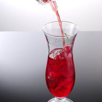 Transparent Free-Flow Pourer | BarUp | EVA Plastic | 4 Pieces 2
