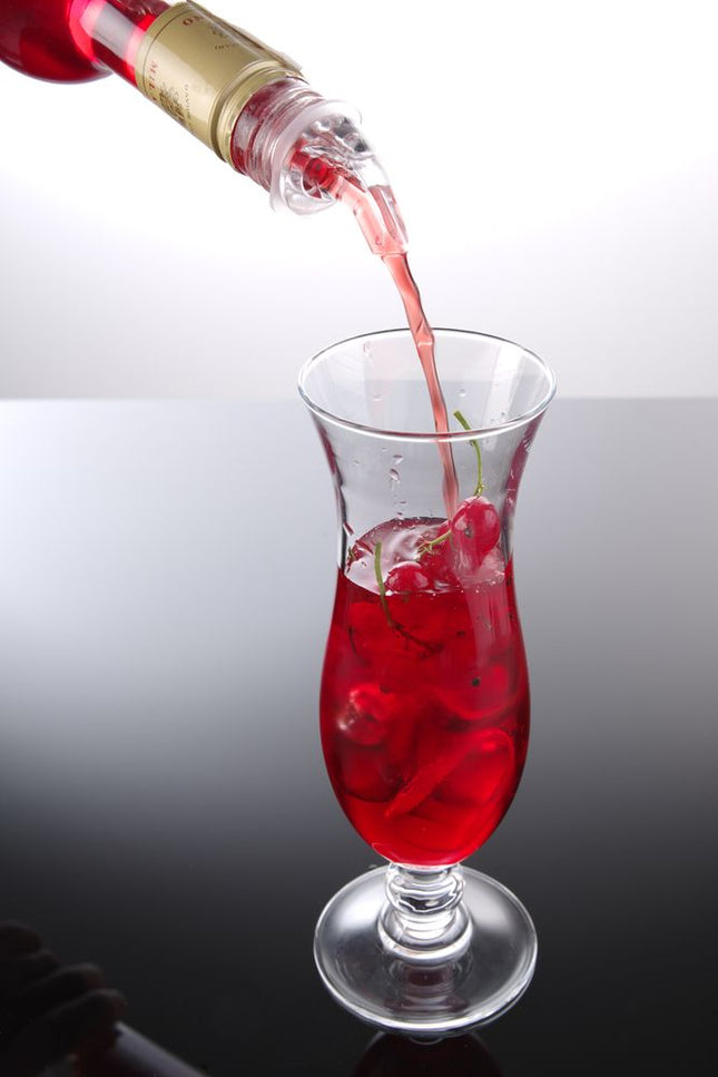 Transparent Free-Flow Pourer | BarUp | EVA Plastic | 4 Pieces 2